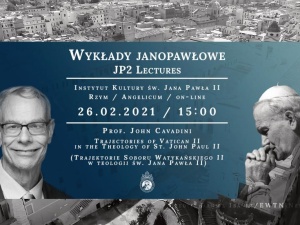 [Piątek 26.02] Wykład prof. Johna Cavadiniego: Sobór Watykański II według Jana Pawła II