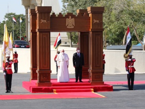 Irak: Papież Franciszek wygłosił przemówienie w Pałacu Prezydenckim
