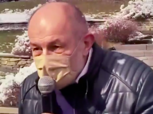 [video] Wójt Lanckorony przerywa konferencję polityka PO: Panie Pośle, powinien się Pan wstydzić