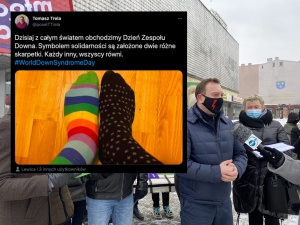 Walczyli o możliwość zabijania dzieci z Zespołem Downa, a dziś zakładają dwie różne skarpetki