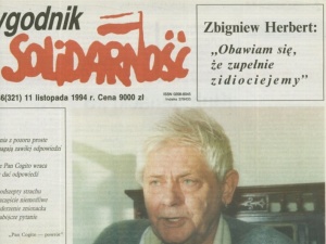 Słynnego wywiadu TS ze Zbigniewem Herbertem Cz. 1: Pojedynkowałem się dwukrotnie. Raz poszło o kobietę