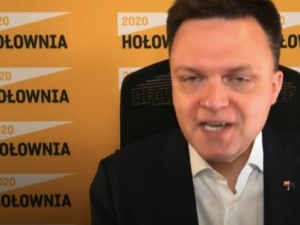 Nie ma prawa nazwać siebie samego patriotą. Zaszczepiony Hołownia oburzony słowami prezydenta