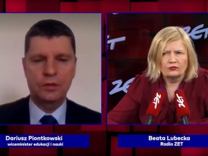 [video] Min. Piontkowski zaskakuje podając możliwy termin powrotu uczniów do szkół