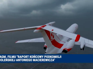 [WIDEO] Opublikowano fragment filmu z raportu końcowego podkomisji smoleńskiej
