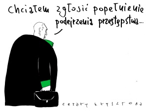 [Nowy rysunek Krysztopy] Popełnienie podejrzenia