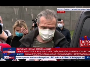 [video] Paradne! Pierwsze słowa Nowaka po wyjściu z aresztu. Porównał siebie do... opozycjonistów internowanych w PRL