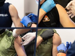 Zaszczepiono już ponad 100 tys. policjantów 