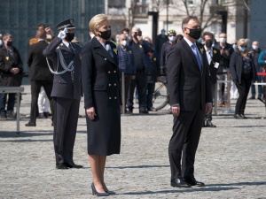 Prezydent o powstańcach z warszawskiego getta: Walczyli bohatersko do samego końca