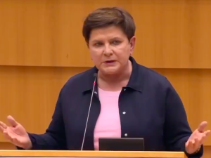 [WIDEO] „Czas wreszcie skończyć udawać!”. Ostre słowa Beaty Szydło w europarlamencie