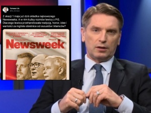 Burza w sieci po publikacji okładki Newsweeka. „To oficjalne stanowisko Platformy?” [FOTO]