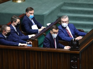Premier Morawiecki o KPO: „To wielkie dzieło nie może być przedmiotem hazardu”