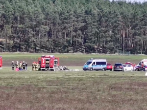 [WIDEO] Zielona Góra: Samolot rozbił się przy lądowaniu. Nowe informacje