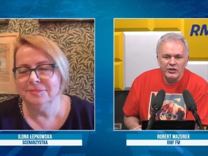 Łepkowska u red. Mazurka: Praca artysty jest szczególna. Aby ją wykonywać należy mieć talent, umiejętności