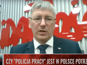 [WIDEO] Marek Lewandowski: Umowy cywilnoprawne powinny funkcjonować, ale nie powinny zastępować umów kodeksowych