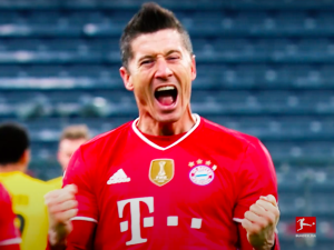 Udało się w samej końcówce! Robert Lewandowski pobił legendarny rekord Gerda Muellera!