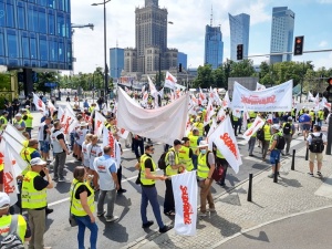 Protest Solidarności w Warszawie [FOTORELACJA]