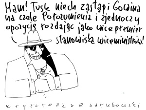 [Nowy rysunek Krysztopy] Jest koncepcja na Tuska!