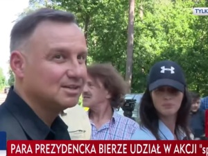 Para Prezydencka wzięła udział w akcji sprzątaMY. Gorąco apelujemy do wszystkich naszych rodaków...