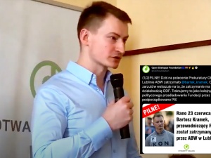 „Polityczne prześladowanie; Za krytykę rządzących”. Fundacja Otwarty Dialog broni się ws. zatrzymania Kramka