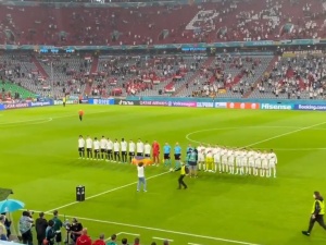 [Wideo] Skandaliczny incydent z flagą LGBT podczas meczu Węgry - Niemcy