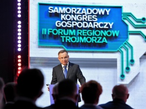[video] II Forum Regionów Trójmorza. Min. Szynkowski vel Sęk: Aktywność zeszła na poziom wykonawczy