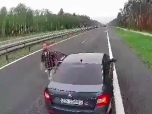 [WIDEO] Szczecin: Nowe informacje po kolizji na S3. „Gdy przyjechała policja, marszałka województwa już nie było”