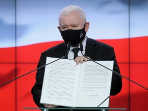 Nie chcemy rewolucji obyczajowej. Kaczyński o wspólnym stanowisku m.in. PiS, VOX, Zgromadzenia Narodowego Marine Le Pen i Fideszu