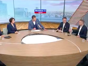 [video] Kłótnia na antenie TVP Info: Niech Pan nie kłamie w żywe oczy; Tusk skopał Trzaskowskiego