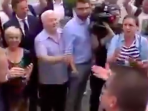 [video] Awantura w Szczecinie. Kobieta do Tuska: Merkel ci dała zadanie - Szczecin oddać Niemcom