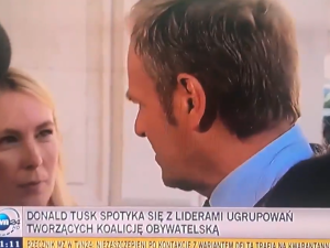 Dojdzie do strasznych rzeczy. Tusk straszy dziennikarkę TVP, padły mocne słowa [WIDEO]