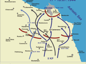 Polsko-włoskie uroczystości w 77. rocznicę wyzwolenia Ankony przez 2. Korpus Polski