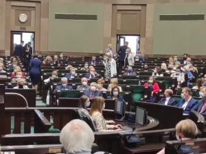 [WIDEO] Fogiel: Rejterada z ław opozycji w momencie ślubowania prezesa IPN