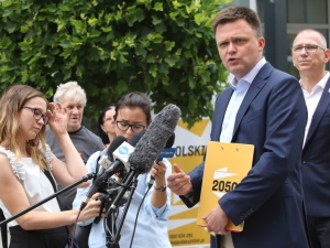 Polska 2050 połączy się z Platformą? Hołownia zabiera głos