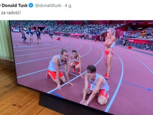 Tusk ogląda olimpiadę we wrażej stacji? Panie Donaldzie, logo TVP oczek nie wypaliło?