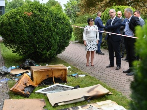 Minister zdrowia wyznaczył nagrodę. Chodzi o pomoc w znalezieniu podpalacza