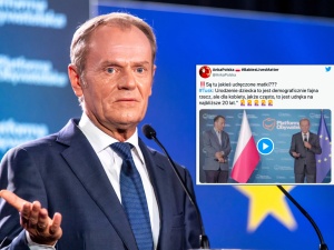 [WIDEO] „Urodzenie dziecka to dla matki udręka?”. Internauci zszokowani po wypowiedzi Tuska