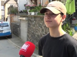 Pamiętacie 15-letniego Polaka, który uratował niemieckiego strażaka? Odebrał podziękowania