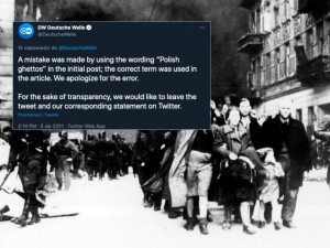 Deutsche Welle przeprasza za wpis o polskich gettach. Wiceszef MSZ: To jest po prostu kłamstwo historyczne