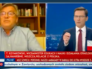 Skandaliczne słowa posła PO o „największym antysemityzmie w Polsce” na antenie TVP. Teraz się tłumaczy