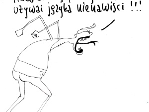 [Nowy rysunek Krysztopy] Przestań ta parszywą mordą...