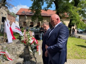 Obchody 41. rocznicy pierwszego solidarnościowego strajku na Górnym Śląsku w tarnogórskim „Fazosie”