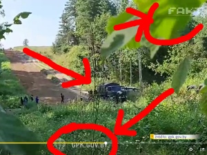 [VIDEO] Ilustrował tezę jakoby imigranci zostali przywiezieni z Polski na Białoruś. Materiał białoruskich służb w Faktach TVN