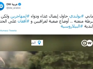 Ciekawy tweet Deutsche Welle. Niemieckie media szkalują Polskę nawet po arabsku