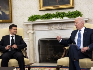 Spotkanie prezydentów Ukrainy i USA. Biden: USA będą silnie wspierać suwerenność Ukrainy w obliczu rosyjskiej agresji