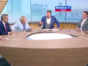 [video] Kłótnia w TVP Info. Wanda Nowicka: Wojsko Polskie boi się stać na granicy?