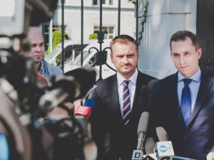 Kłopoty Nitrasa w Platformie? „Jesteśmy ostro wkurzeni na Sławka”