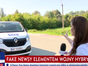 Hejter chciał uderzyć w TVP Info stanem wyjątkowym. Stanowcza odpowiedź stacji [WIDEO]
