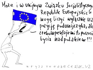 [Nowy rysunek Krysztopy] Poczucie bycia nad-Polakiem