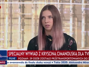 Cimanouska  o polskim obywatelstwie: Już złożyłam dokumenty 