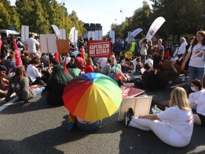 [Tylko u nas] Maria Ochman S Służby Zdrowia o proteście medyków: Lewackie hasła, błyskawice i gwiazdki. To prawdziwe tło